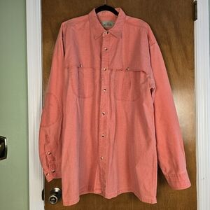 RedHead Shirt Men's XLT Heavy Canvas Hunting USA Outdoor 100% Cotton